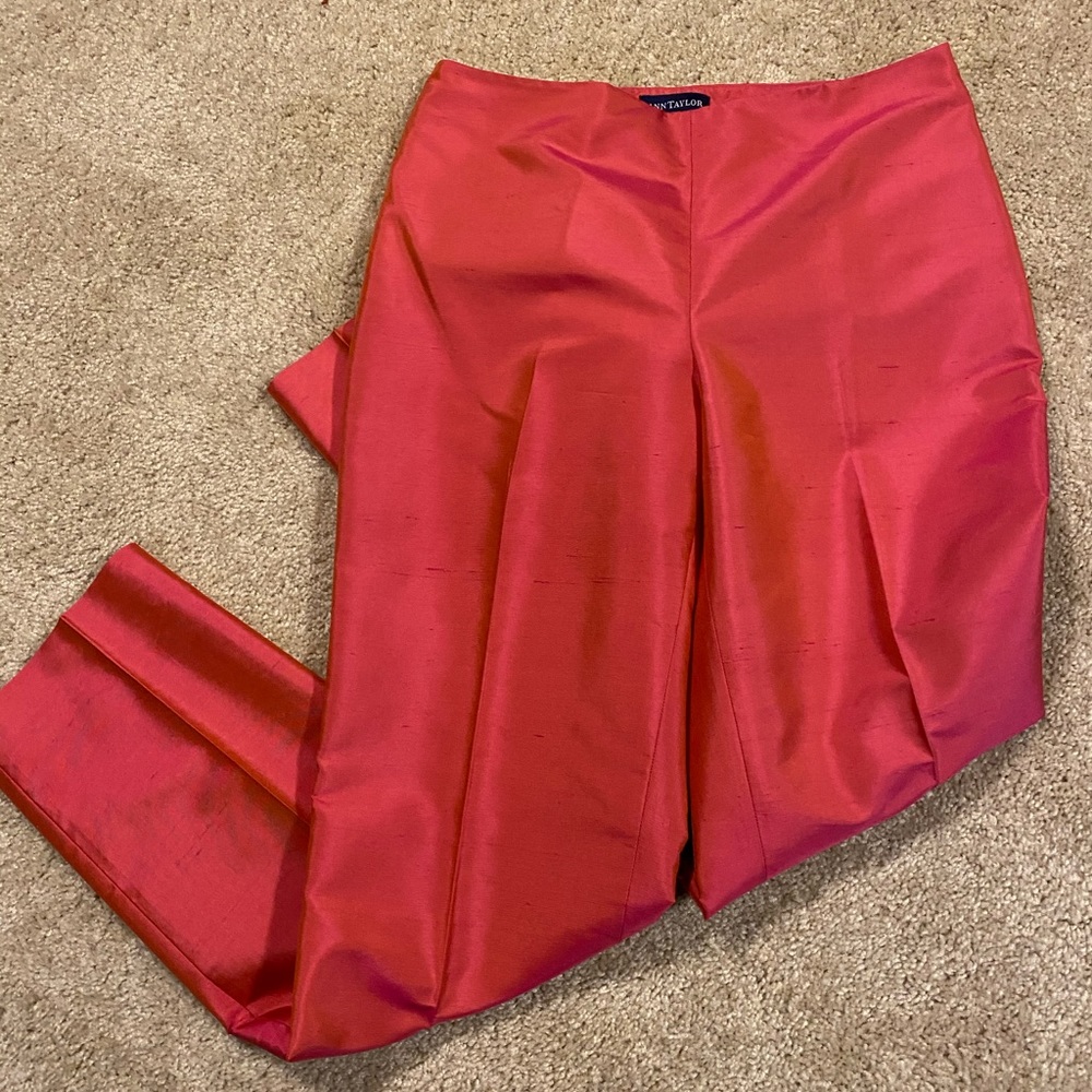 Ann Taylor Silk Pants